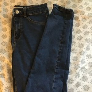 Blue Denim Skinny Jeans